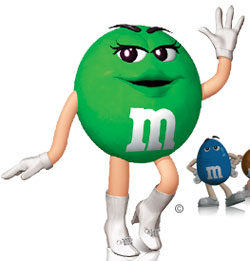 Ms. Green M&M